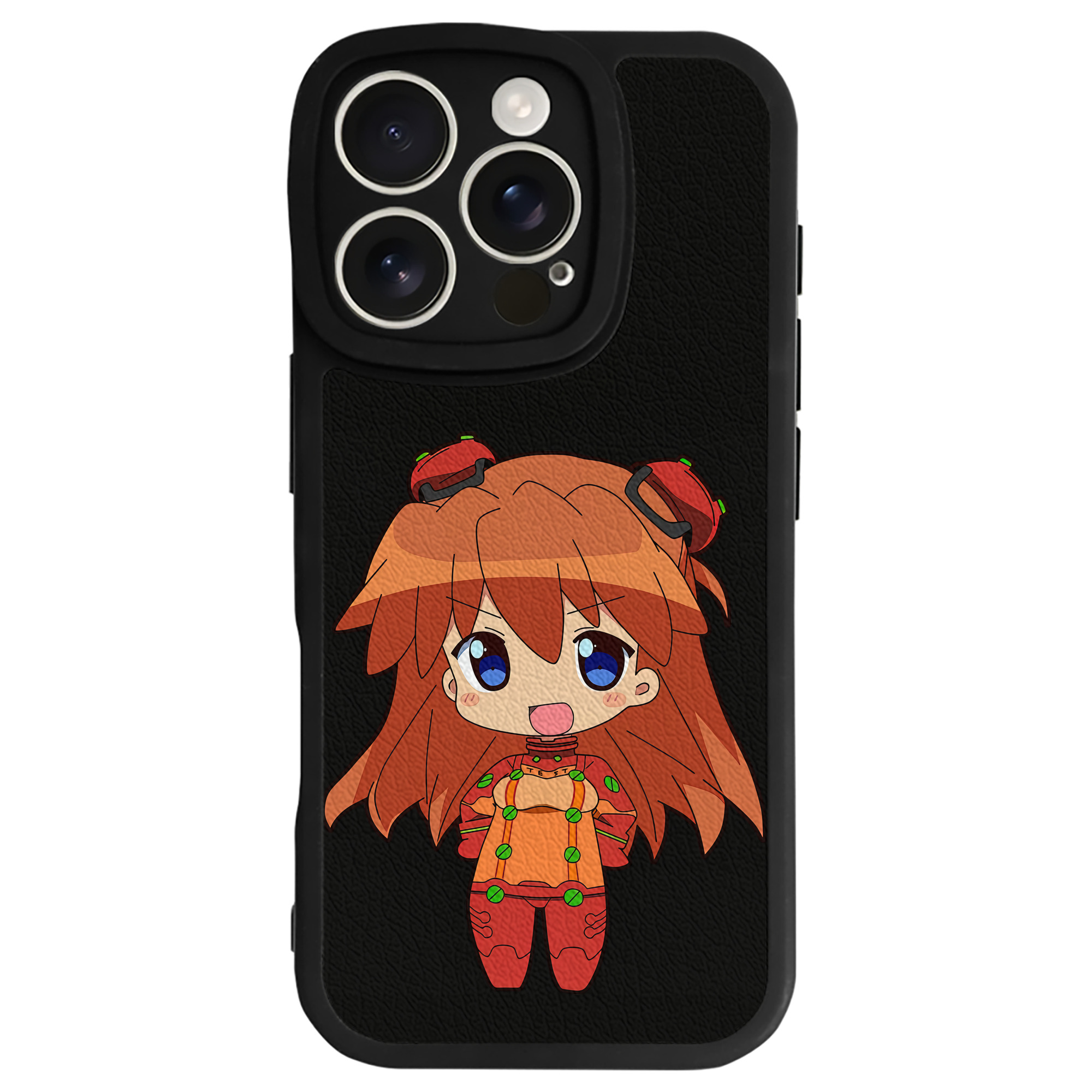 （画像用） EVA 新世紀エヴァンゲリオン 【iPhone 16シリーズ対応】シリコンスマホケース（レザー調） 材質：シリコン